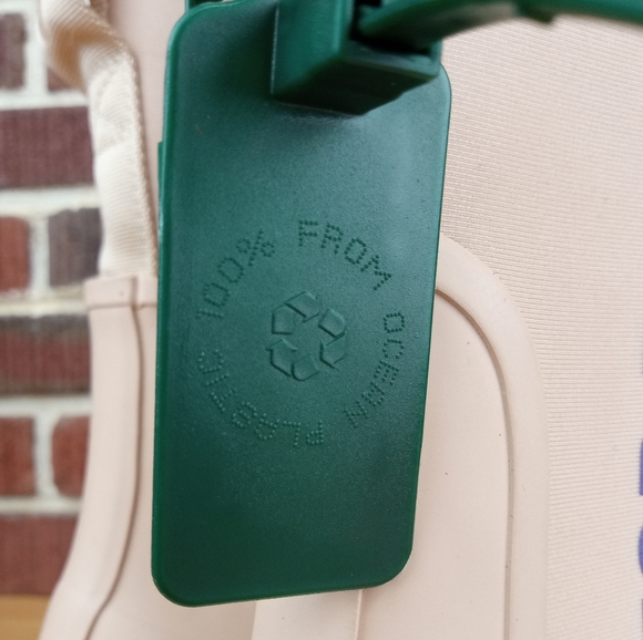 NWT Off-White c/o Virgil Abloh Sponge "For Rainy Days" Unisex Rainboots Natural - Picture 7 of 14